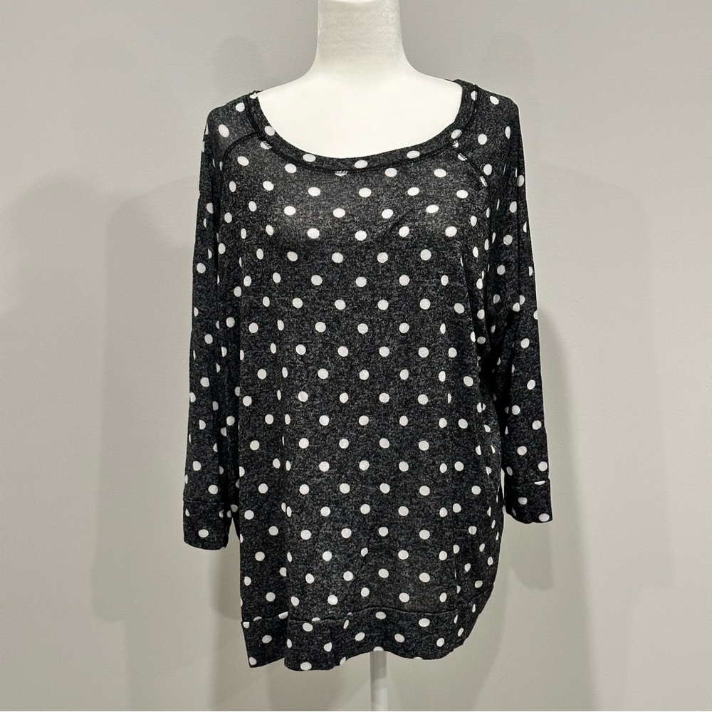 Mix by 41 Hawthorn Arnold 3/4 Sleeve Raglan Knit Top